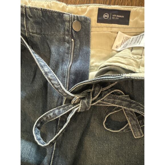 AG Adriano Goldschmied Deven High-Rise Ultra Wide Leg WOMENS SIZE 28 X 31 NEW - Picture 9 of 11